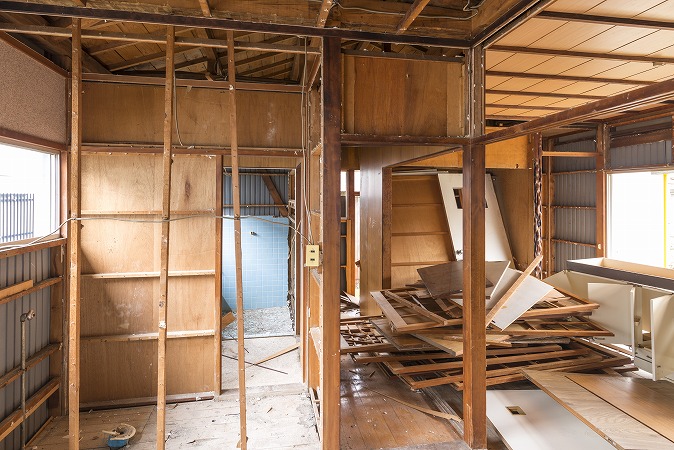 木造家屋解体